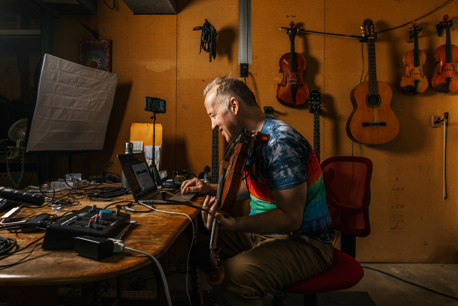 How a worldclass jazz violinist went from Lincoln Center to building a