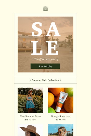 Commerce Sale