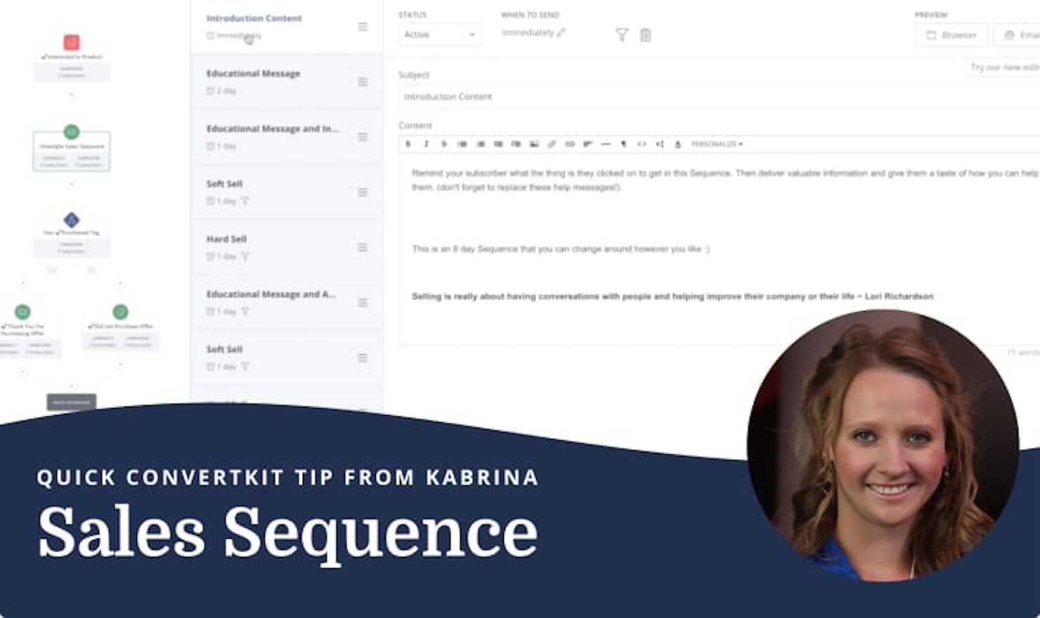 How to create a sales sequence