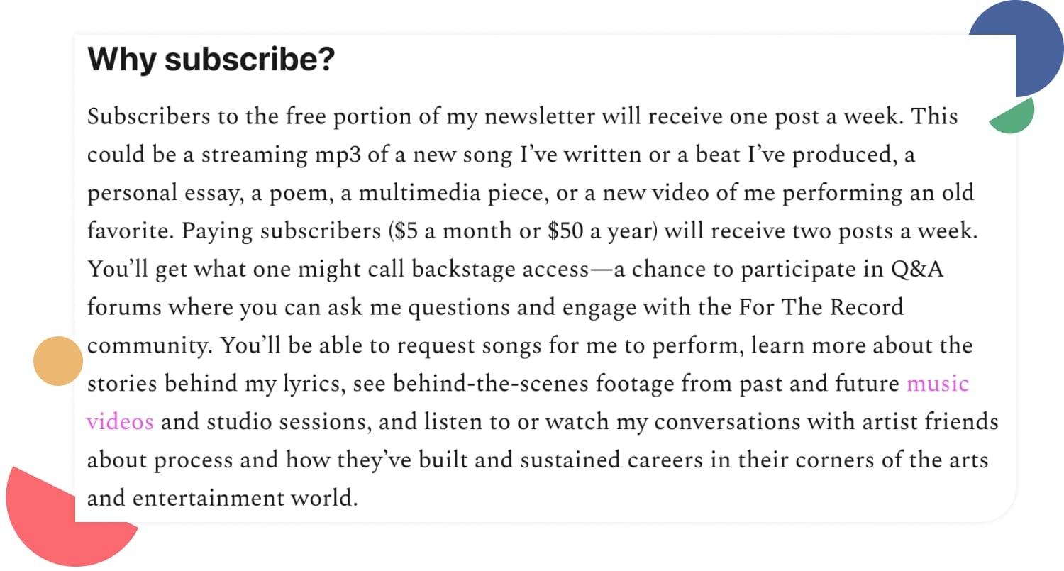 newsletter content ideas