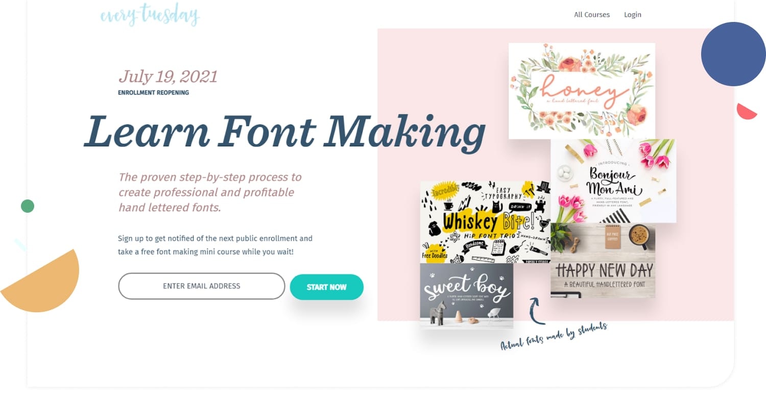 6 secrets to creating and selling fonts online