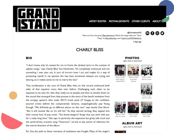 How to make an EPK (Electronic Press Kit) for your music free