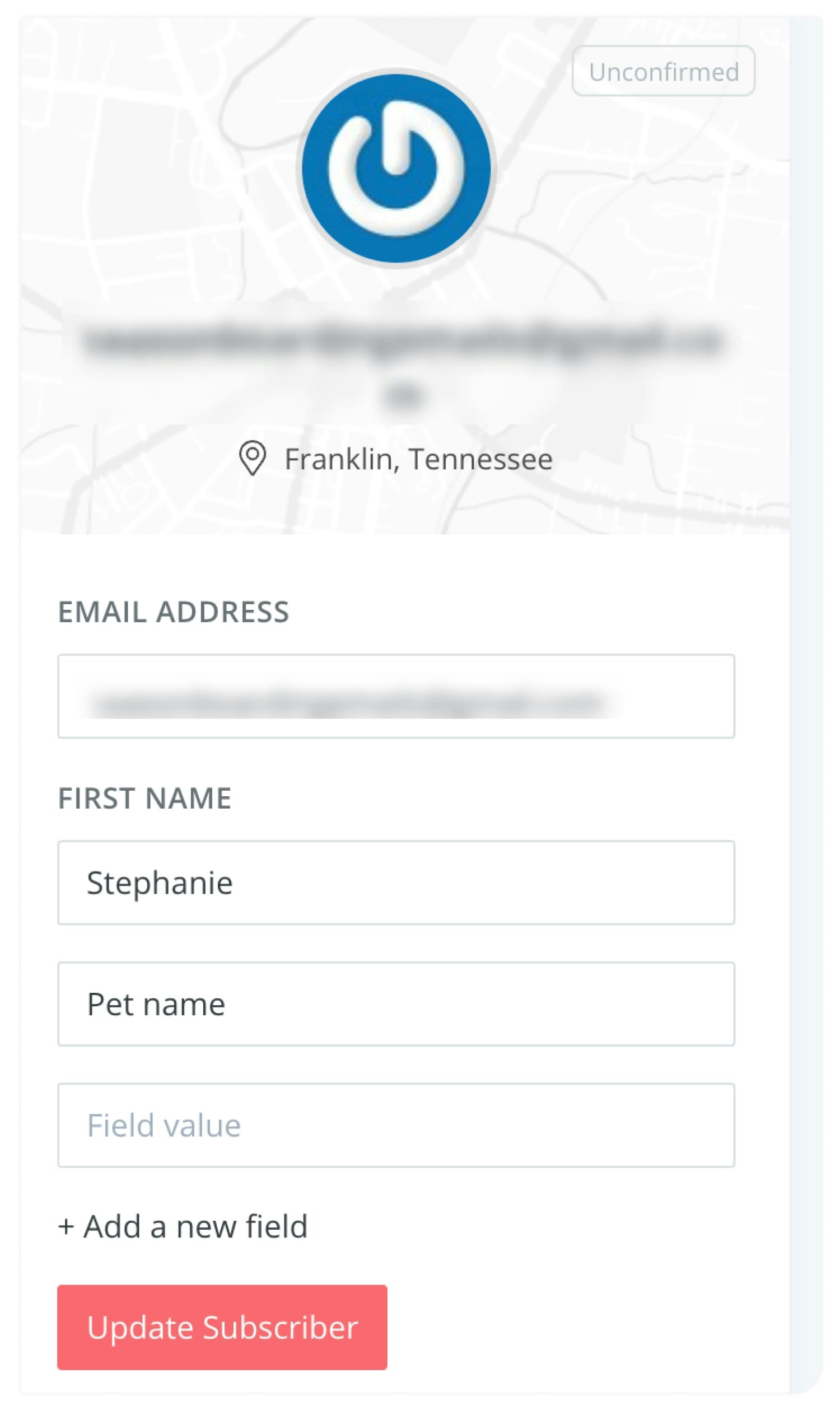 ConvertKit Personalized email