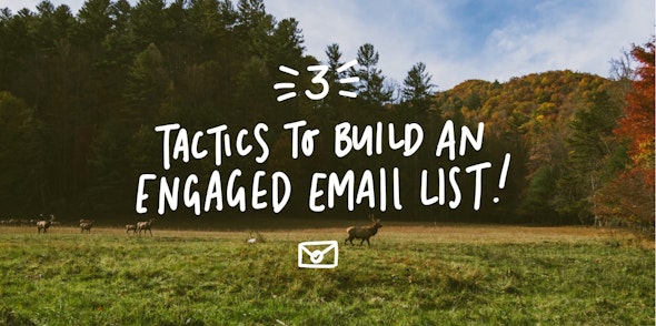 3 Tactics to Build an Engaged Email List