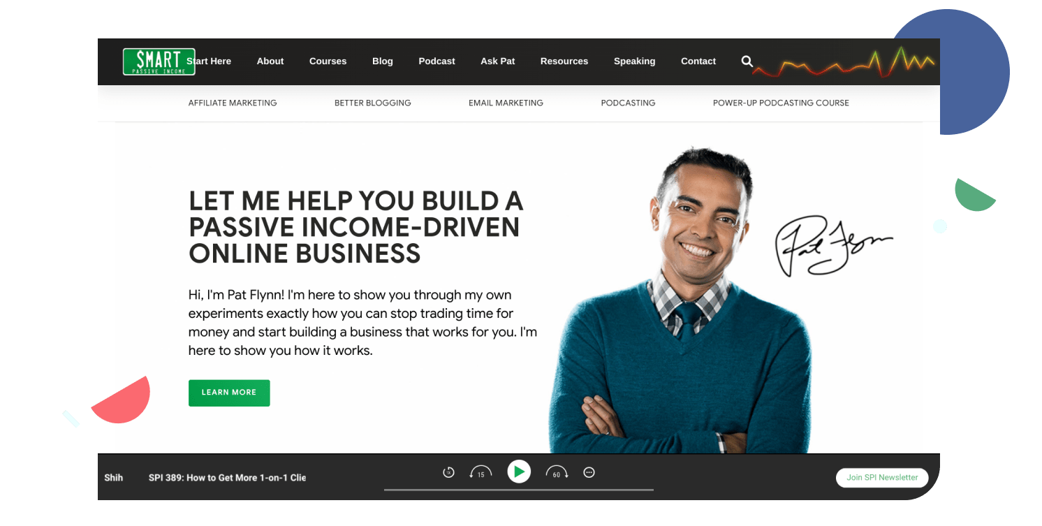 Use imagery that reflects your offer on landing pages