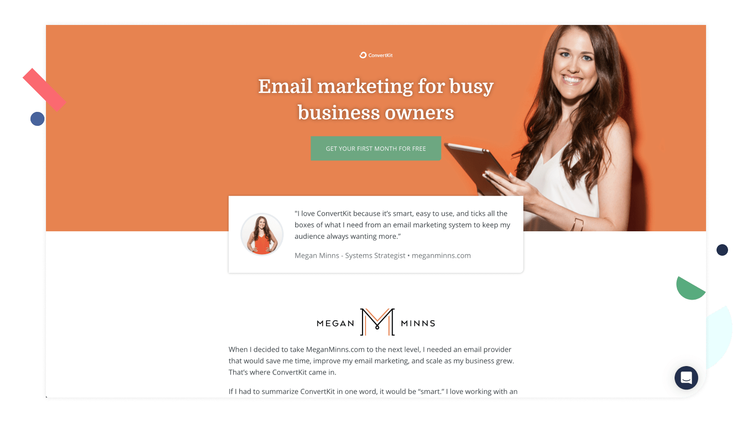 Define your landing page goals