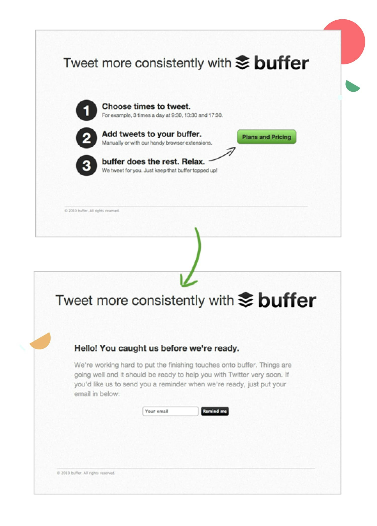 Validate new product ideas with landing pages