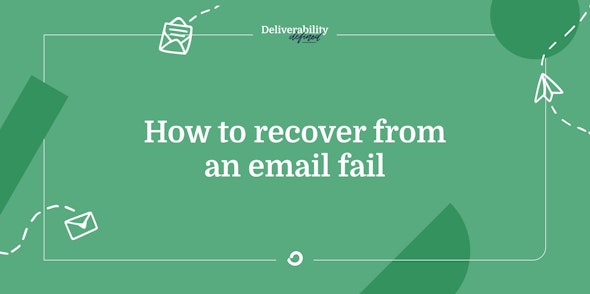 Email fail recovery