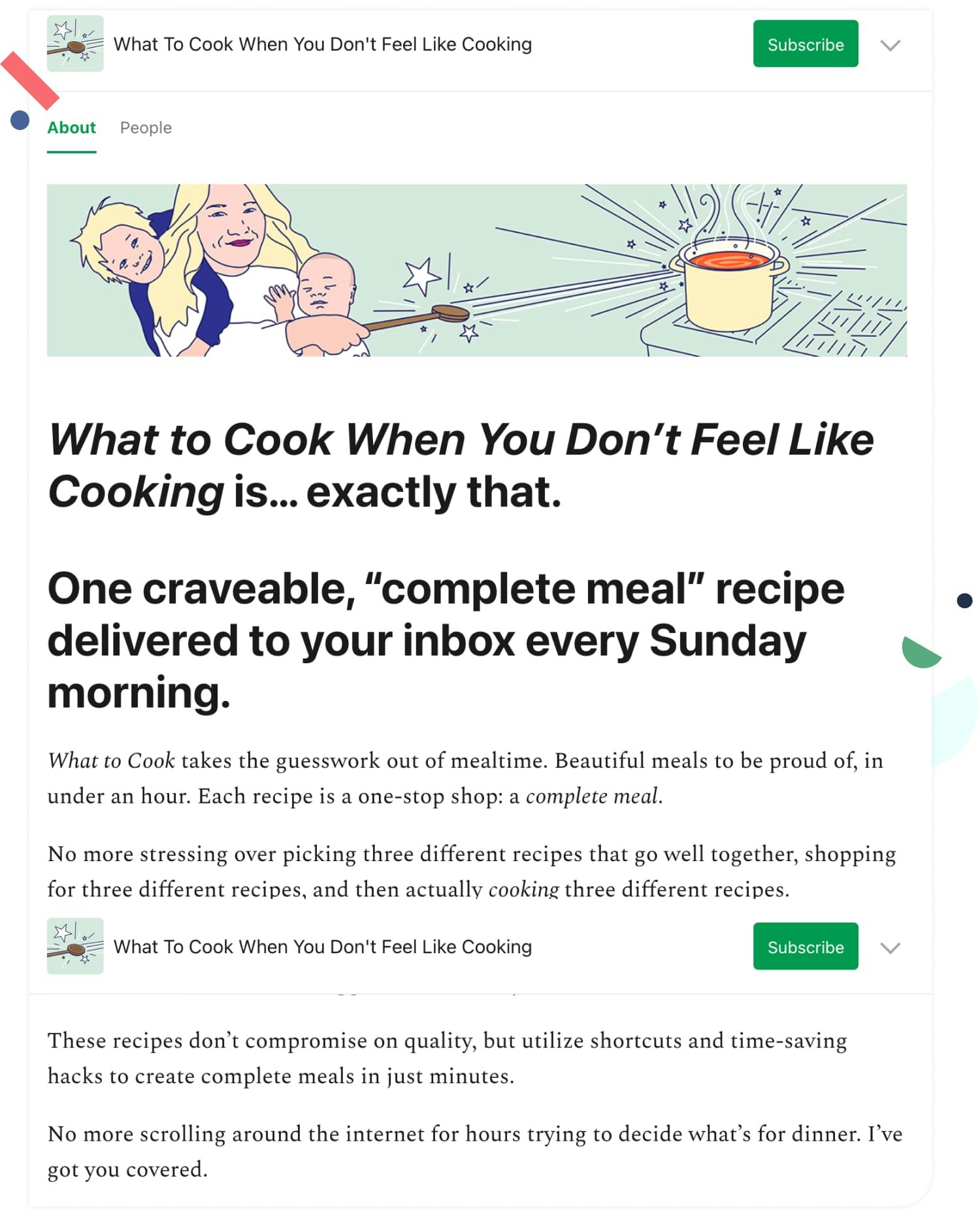 newsletter content ideas