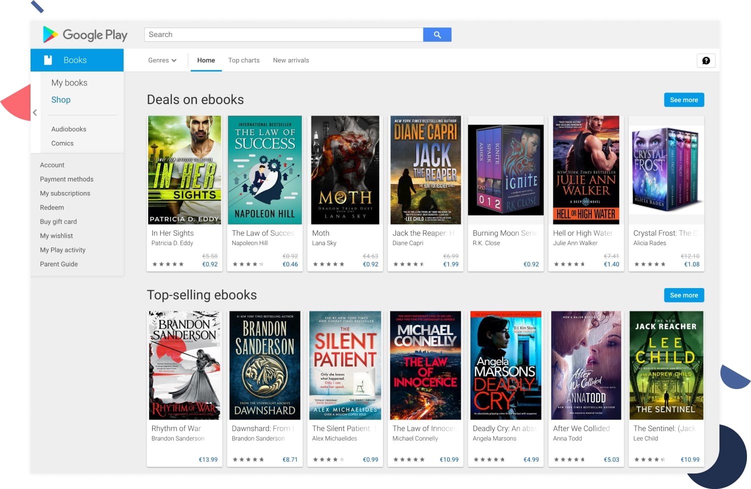 Sell your ebook with Google Play Books Partner Center