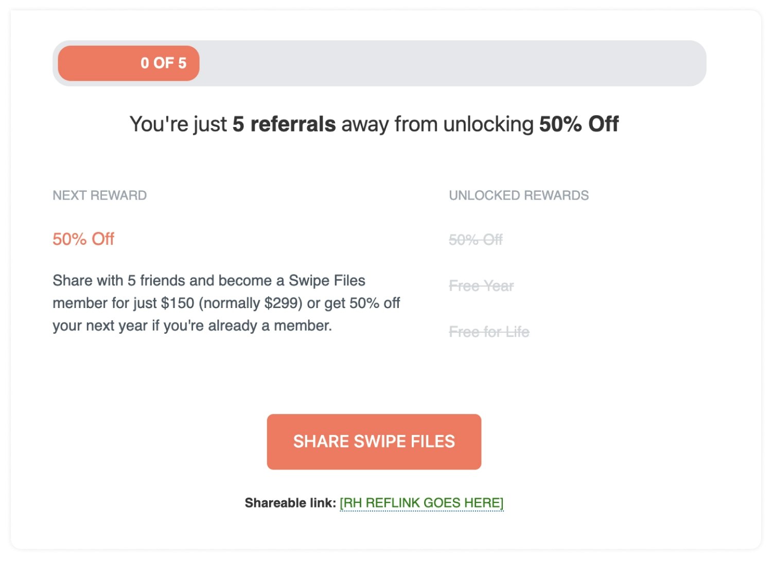 referral rewards