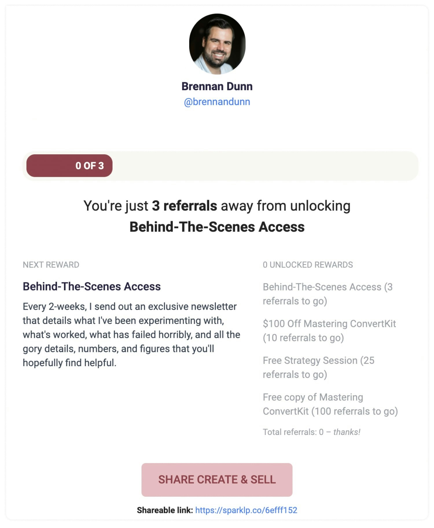 newsletter referral program