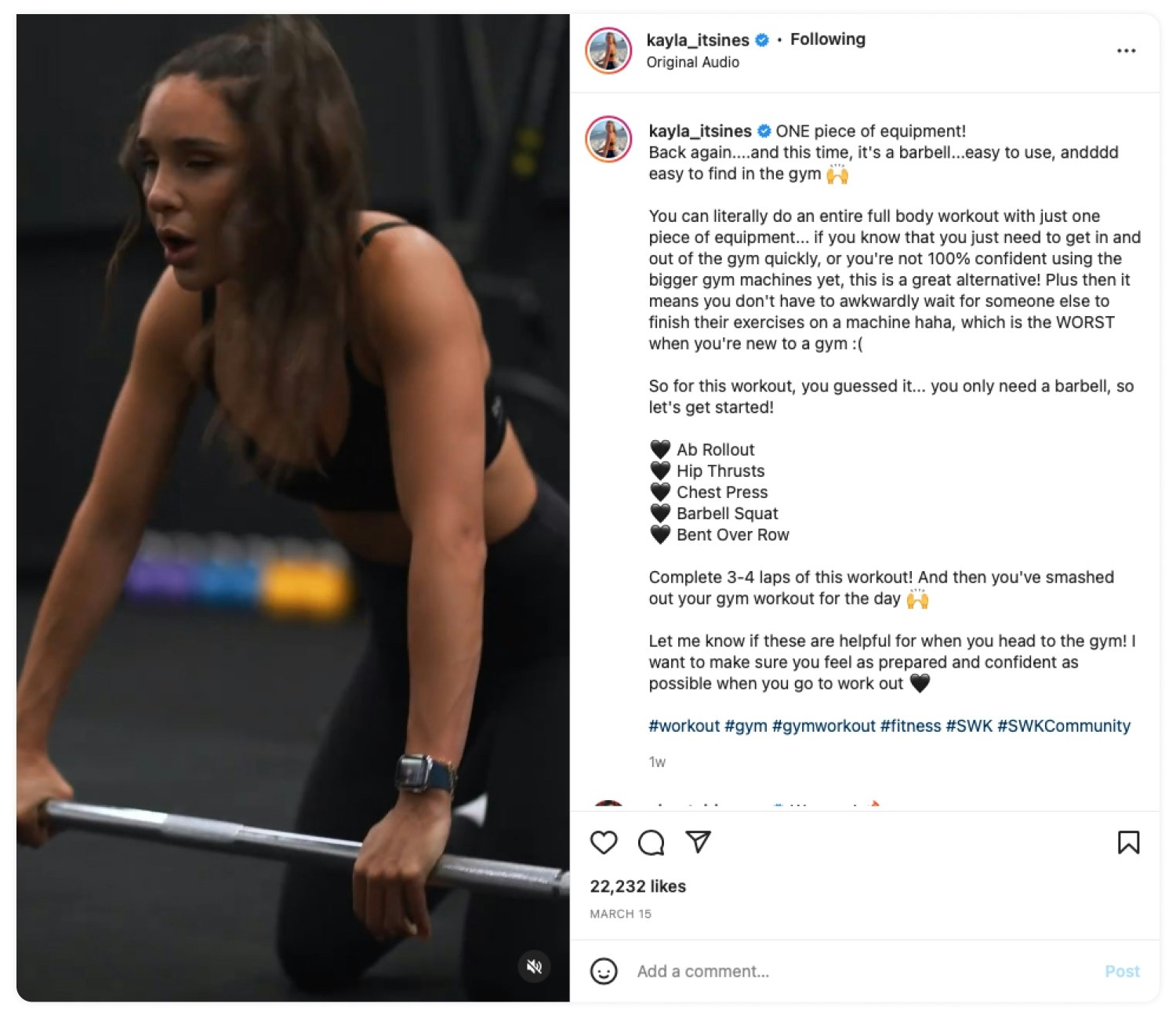 kayla itsines