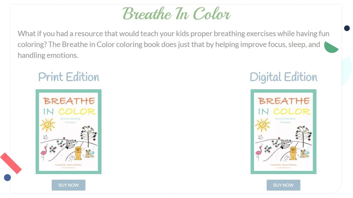 Coloring books are popular among children and adults. Image via Calm and Colorful