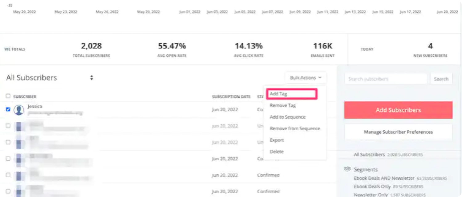 6 types of Email Tags & usage examples (+ tags vs. segments)