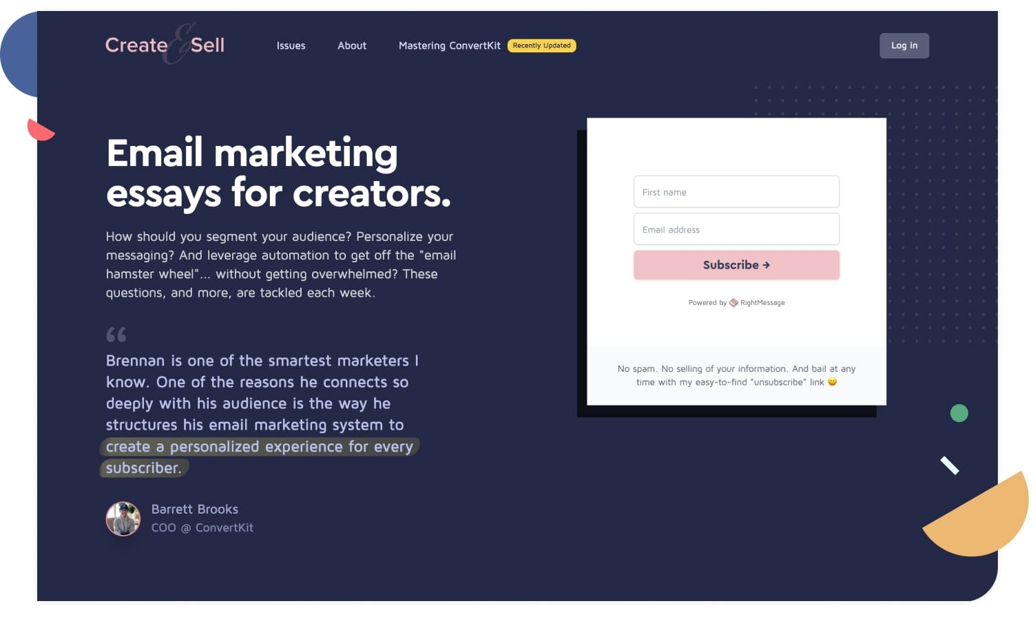 newsletter content ideas