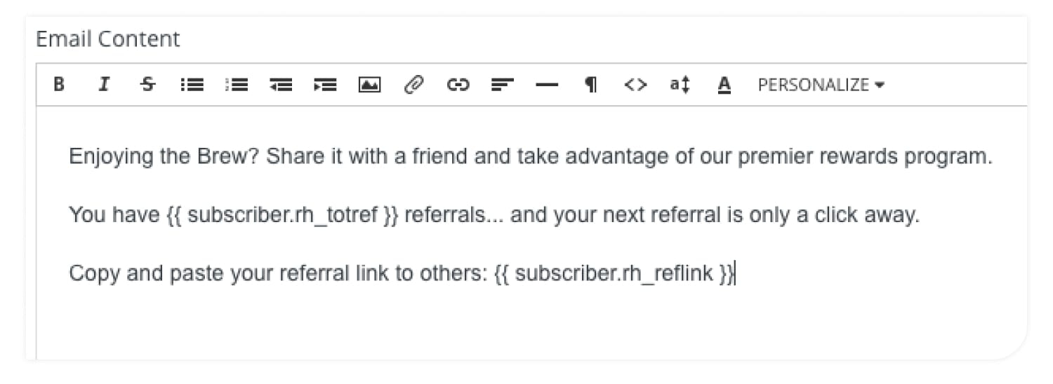 Newsletter automations SparkLoop