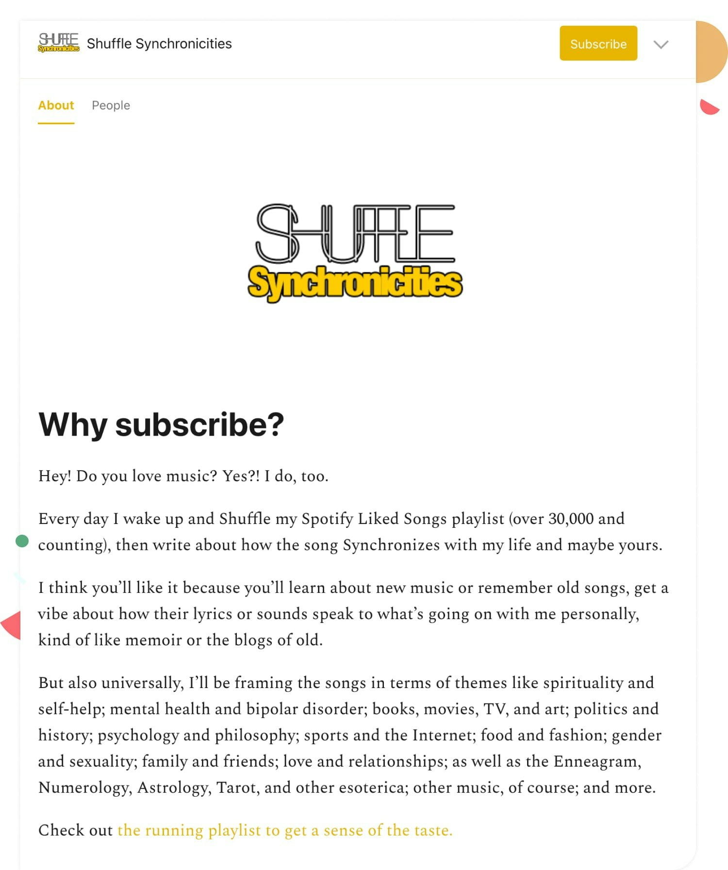 newsletter content ideas