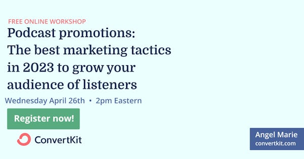 Podcast promotions: The best marketing tactics in 2023 to grow your audience of listeners